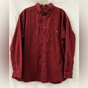 Vintage Woolrich Red Plaid Shirt 2XL